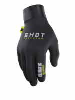GUANTI MOTO SHOT CLIMATIC BLACK NEON YELLOW IMPERMEABILE OFFROAD PROTEZIONE