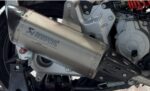 TERMINALE SCARICO AKRAPOVIC ITALJET DRAGSTER 300 TITANIO OMOLOGATO 2021/2025 - immagine 2