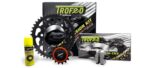 KIT TRASMISSIONE TROFEO CATENA CORONA PIGNONE HONDA CB 600 HORNET 1997-99 252758