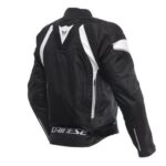 Jacke Motorrad Mann Dainese Avro 5 Tex Man Black Sport Touring Schwarz Weiß - immagine 2