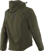 Chaqueta Moto Dainese Ignite 2 Verde Hombre Tejido Hidrófugo Protecciones - immagine 2