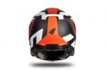Helm UFO Plast HE171 ECHUS Schwarz/ Orange/ Weiß Matt - immagine 3
