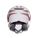 Casque Jet Moto AGV IRIDES TOLOSA Blanc/Noir/Gris/Rouge - immagine 5