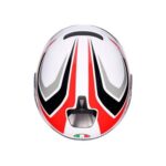 Casque Jet Moto AGV IRIDES TOLOSA Blanc/Noir/Gris/Rouge - immagine 7