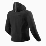 Chaqueta Moto Rev'It RevIT Afterburn Burn 2 H2O Softshell Negro - immagine 2