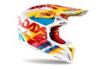 Casco Cross Airoh Aviator 3 Six Days 2024 España Edición Limitada Carbono - immagine 2