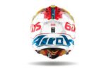 Casco Cross Airoh Aviator 3 Six Days 2024 España Edición Limitada Carbono - immagine 3