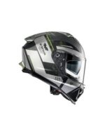 Casco Moto Integral Premier Typhoon Ba Mily Bm Negro Gris Verde - immagine 3