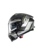 Casco Moto Integral Premier Typhoon Ba Mily Bm Negro Gris Verde - immagine 4