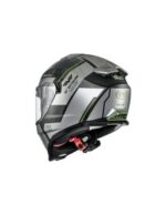 Casco Moto Integral Premier Typhoon Ba Mily Bm Negro Gris Verde - immagine 5
