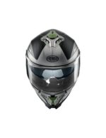 Casque Moto Intégral Premier Typhoon Ba Mily Bm Noir Gris Vert - immagine 2