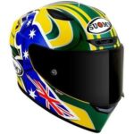Casque Intégral Moto Suomy Track - 1 Réplica Troy Bayliss 2005 ECE 22.06. Sport - immagine 4