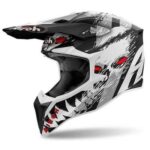 Airoh Casque Cross Moto Wrade35 Wraap Demon Matt