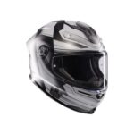 AGV K6 K6-S ULTRASONIC Vollvisierhelm Matt Schwarz/Grau Neu E2206