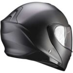 Casco Modular Moto Scorpion Exo 930 Evo Sólido Negro Mate Pearl Touring - immagine 2