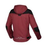 Chaqueta De Moto Macna En Tejido Urban Para Mujer Territorio Impermeable Rojo - immagine 2