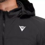 Chaqueta Moto Dainese Ignite 2 Hombre Negro Tejido Hidrófugo Protecciones - immagine 3