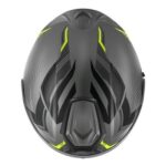 Casque Modulaire Kappa Kv50 Escalade Matt Titane Double Visière Titane Jaune - immagine 5