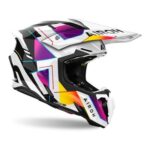 Integral Helm Airoh TWIST 3 Rainbow Gloss Enduro Off Road Motard - immagine 3