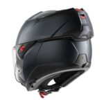 Casco Modular Shark OXO Flip Back Negro Mate Metal Gun Gris Oscuro Touring - immagine 2