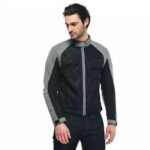 Chaqueta Moto Dainese Sevilla Air Tex De Verano Tejido Hombre Negro Carbón Gris - immagine 4