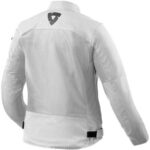 Chaqueta Moto Mujer Rev ' It Eclipse 2 Ladies Verano Silver Plata Protecciones - immagine 2