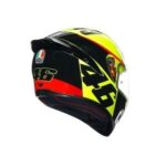 Integral Helm AGV K1-S E2206 Gelb Fluo Schwarz Modell Danke Vale - immagine 6