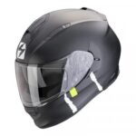 Casco Integral Moto Scorpion Exo 491 Código Negro Plata Mate Sport
