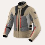 Veste Moto RE'VIT OFFTRACK 2 H2O SABLE GRIS Touring 4 Saisons REVIT
