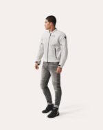 Veste Moto Traforée Estivale Revit REV'IT Eclipse 2 Argent SILVER - immagine 4
