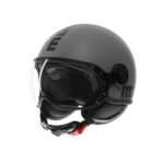 Casque Moto Jet Momo Design Fgtr Classic E2206 Mono Gris Mat/ Noir 184A7001