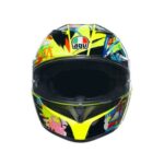 Casco AGV Integral Doble Visera K3 Valentino Rossi Winter Test 2019 E22.06 - immagine 2
