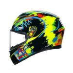 Casco AGV Integral Doble Visera K3 Valentino Rossi Winter Test 2019 E22.06 - immagine 4