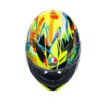 Casco AGV Integral Doble Visera K3 Valentino Rossi Winter Test 2019 E22.06 - immagine 7