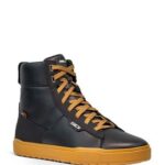 Bottes Moto City Touring Sidi Arx Wp Hautes En Cuir Imperméables Noir BLACK