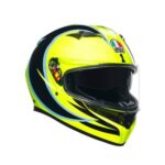 Helm AGV Motorrad Integral AGV K3 Replik Winter Test Phillip Insel 2005 VR46
