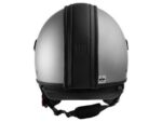 Helm Jet Motocubo Top Cube Finish Leder Dark Grey Grau Vintage - immagine 3