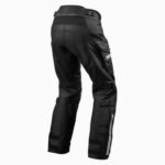 Pantalones Moto Rev ' It Hombre Arena 4 H2O Color Negro Impermeable Touring - immagine 2