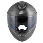 Casco Modular Kappa Kv50 Solid Titanio Abrible Doble Visera Mate Básico - immagine 6
