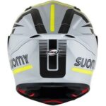 Casco Integral De Moto Suomy TRACK-1 NOVENTA Y SIETE GRIS AMARILLO DEPORTIVO - immagine 4