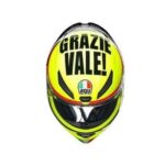 Casque Intégral AGV K1 K1-S E2206 Jaune Fluo Noir Modèle Merci Vale - immagine 7