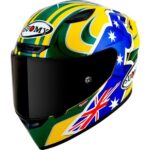 Casque Intégral Moto Suomy Track - 1 Réplica Troy Bayliss 2005 ECE 22.06. Sport - immagine 7