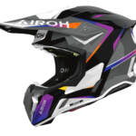 CASCO INTEGRALE AIROH TWIST 3 HUSTLE GLOSS ENDURO OFF ROAD MOTARD MOTOCROSS