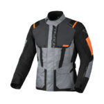 Chaqueta Moto Hombre MACNA RANCHER 2.0 Impermeable Touring Protección Gris