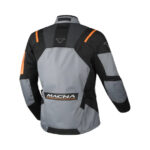 Chaqueta Moto Hombre MACNA RANCHER 2.0 Impermeable Touring Protección Gris - immagine 2