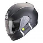 Casco Integral Moto Scorpion Exo 491 Código Negro Plata Mate Sport - immagine 4