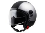 Helm Jet Motocubo Top Cube Finish Leder Dark Grey Grau Vintage - immagine 5