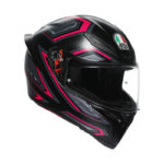 Casco Integral Moto AGV K1 K1 S K1S Sling Negro/Rosa Mate Sport Touring - immagine 7