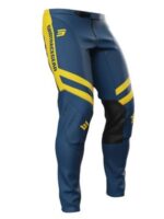 Anzug Komplett Cross Enduro Jersey Hose Shot Contact Mythic Blue Yellow - immagine 6