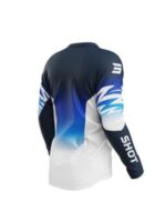 Anzug Komplett Cross Enduro Jersey Hose Shot Devo X - Trem Blue - immagine 2